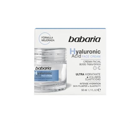 BABARIA CREMA FACIAL ACIDO HIALURONICO 50ml
