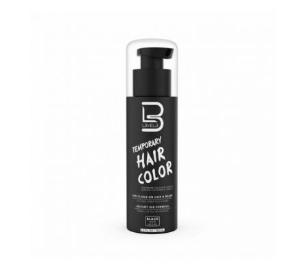 LEVEL3 -HAIR COLOR BLACK X 125ML
